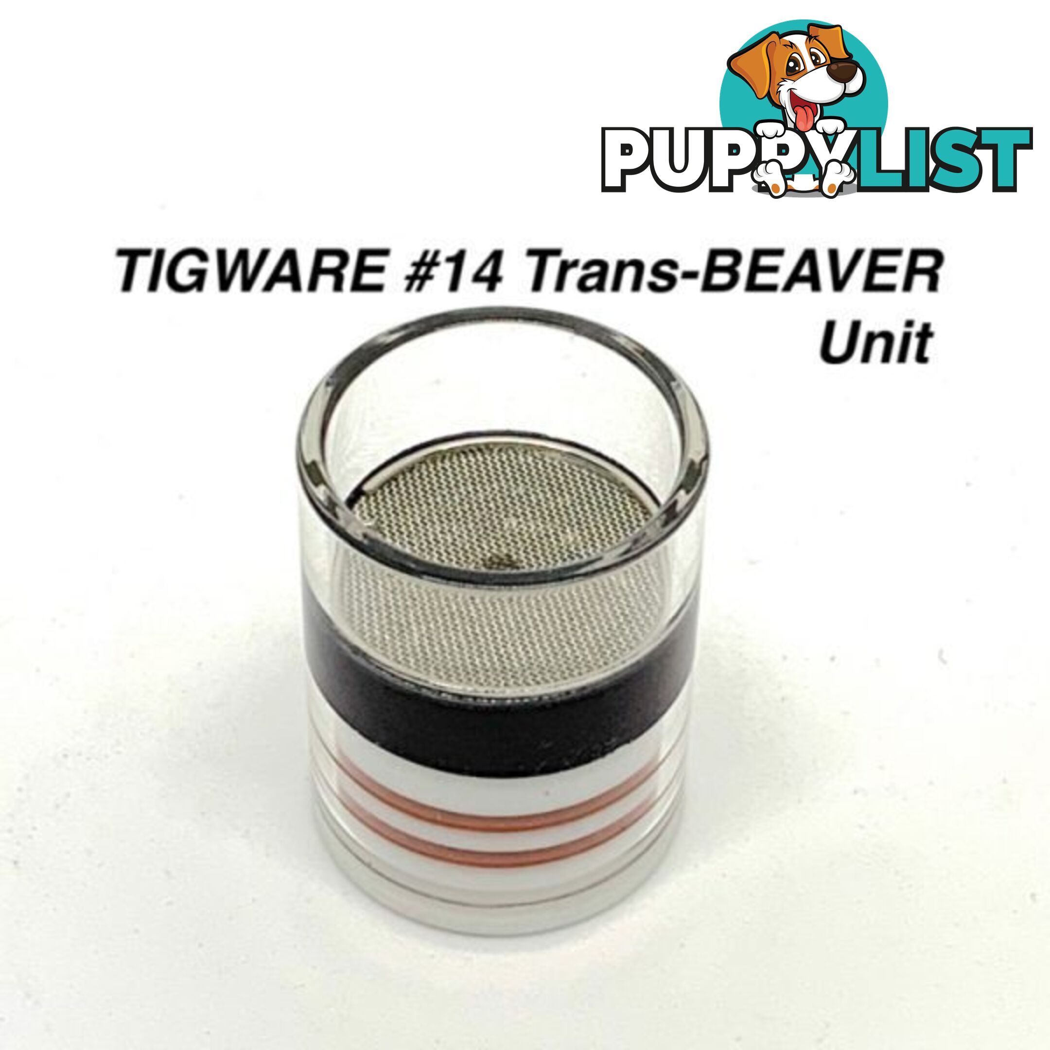 Clear PYREX Nozzles Trans-Beaver unit Size 14 For 9/20 and 17/18/26 Series Torches