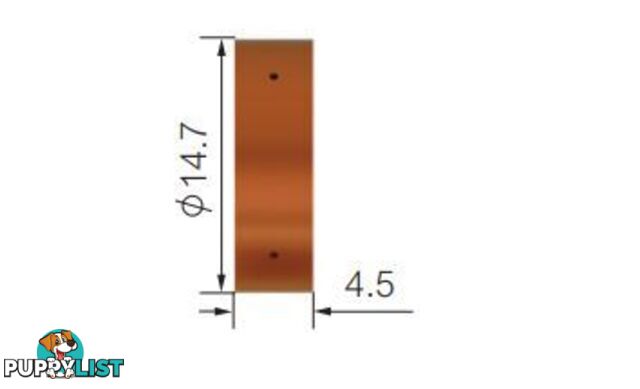 Swirl Rings To Suit Sure Cut P40 Torch WIA SCP2506