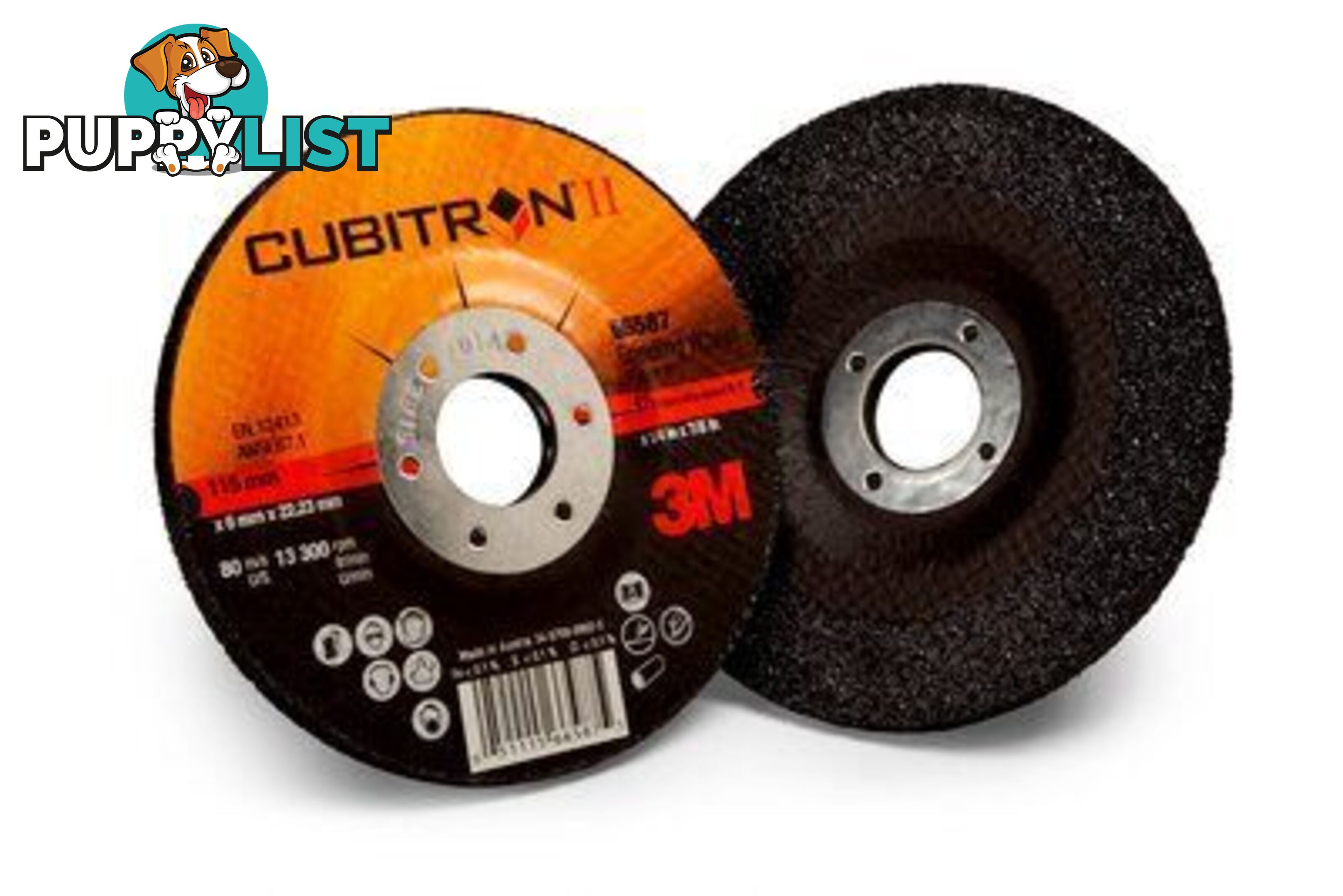 Grinding Wheel Depressed Centre 115 x 7mm Cubitronâ¢II XC991188001 Pack of 5