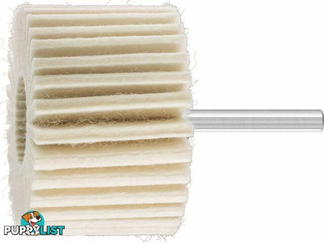 Felt Fan Grinder 60 x 40mm 6mm Shank Hard Pferd 44386041