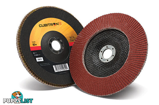 Cubitron II Flap Disc 125mm 5'' 60 Grit 967A 3M XA009101040 Pack of 5