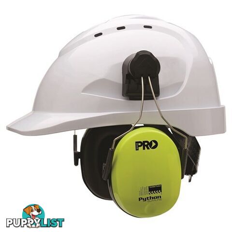 Hard Hat Earmuff Class 5 - 31 dB Slimline PythonÂ® Pro choice HHEMPYTS (Earmuff Only)