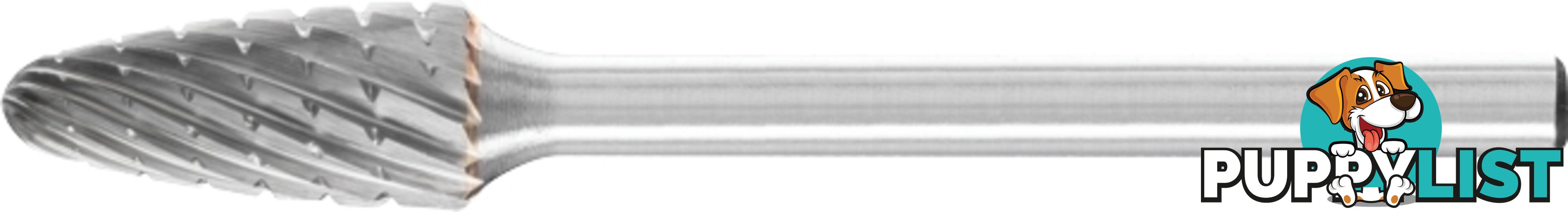 Carbide Burr Tree Radius 1/4" Shank 1/3" x 1" SF-3 Pferd 26006769