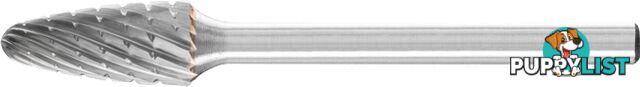 Carbide Burr Tree Radius 1/4" Shank 1/3" x 1" SF-3 Pferd 26006769