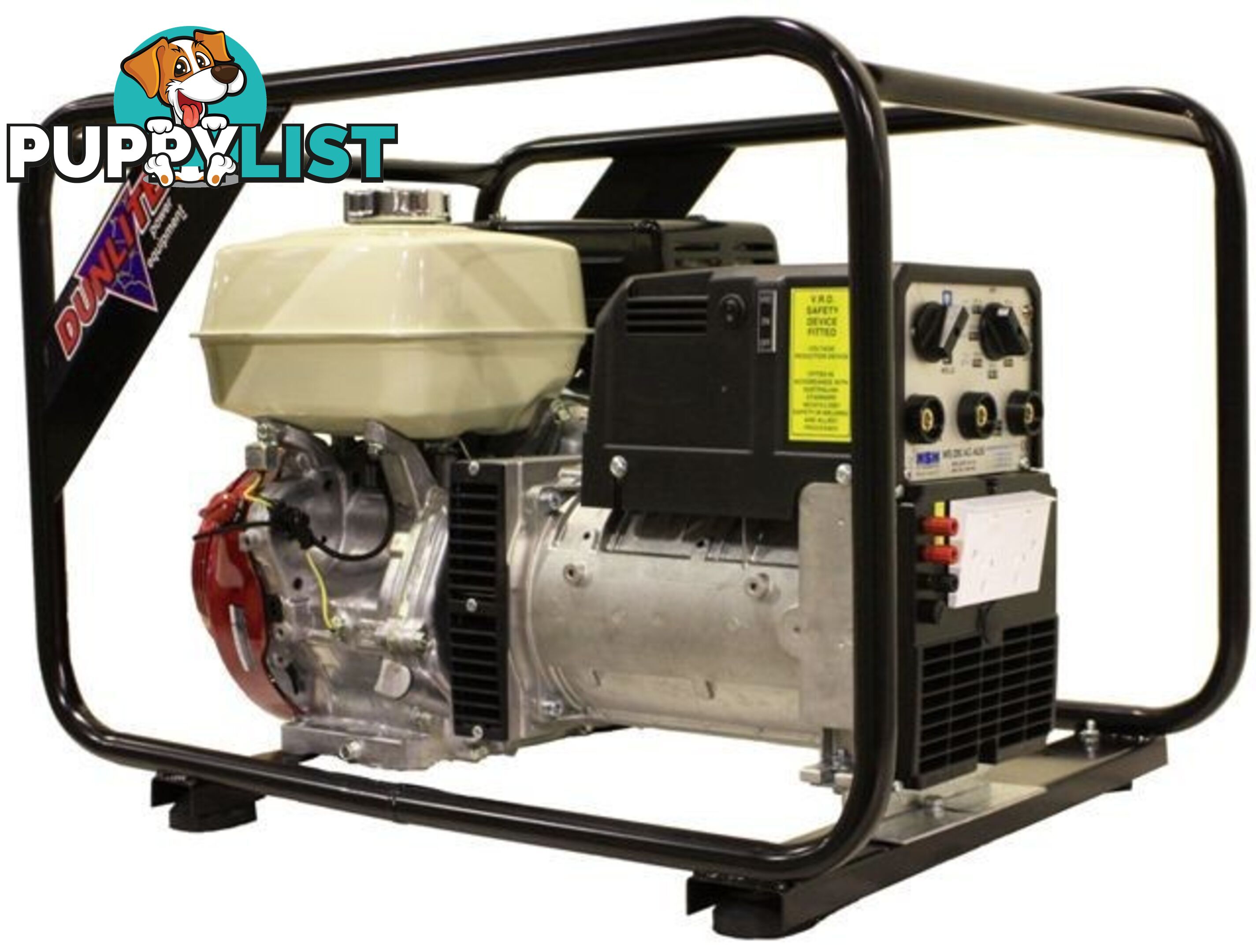 7 kVA 200 Amp Honda GX390 Petrol Powered Welder Generator DGWGH7S-2