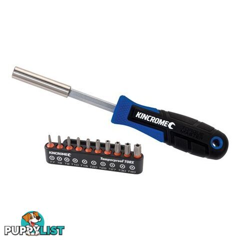 TorquemasterÂ® T.Proof TorxÂ® Bit & Driver Set - 11 Piece Kincrome K5514