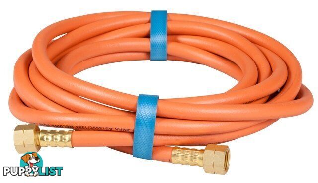 Hose Set 5 Metres (5 mm ID Orange) 5/8 Female LH Fittings 4-SLP5M