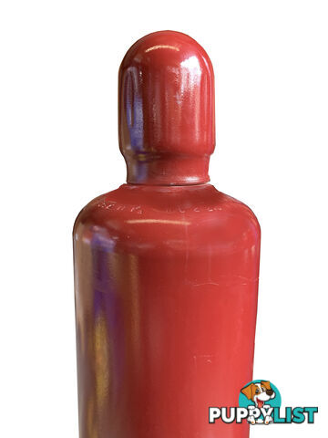 Acetylene Gas E Size Bottle + Gas GASACETE