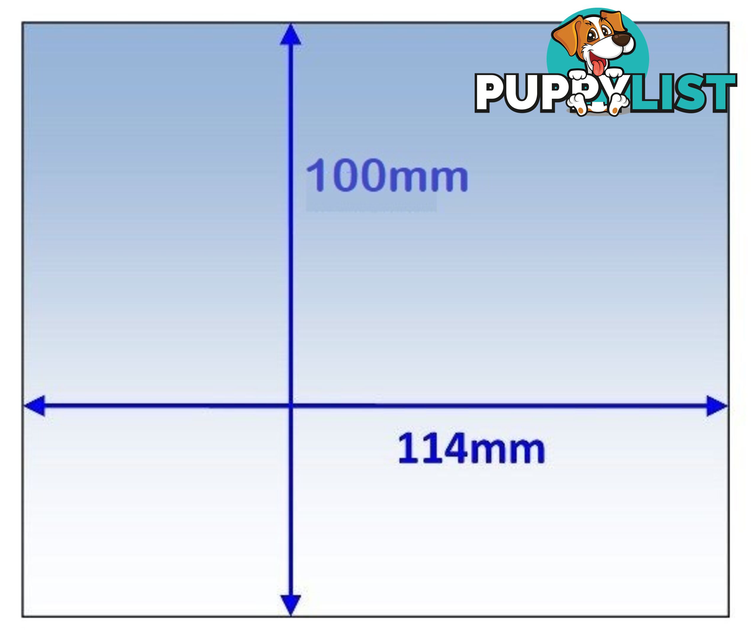 Clear Outer Lens 114 x 100 mm For Lincoln Viking 1740 Series KP3043-1 Pkt : 5