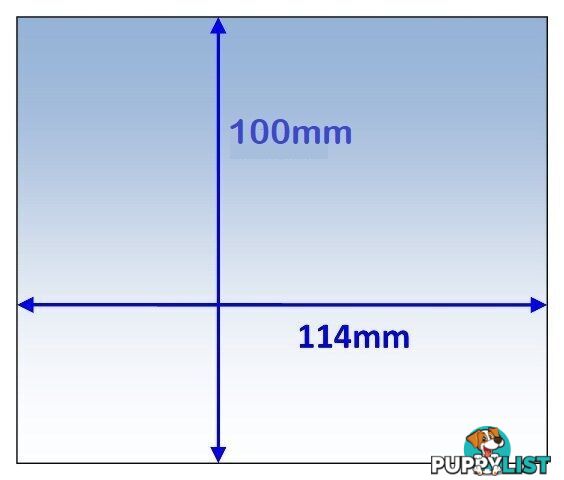 Clear Outer Lens 114 x 100 mm For Lincoln Viking 1740 Series KP3043-1 Pkt : 5