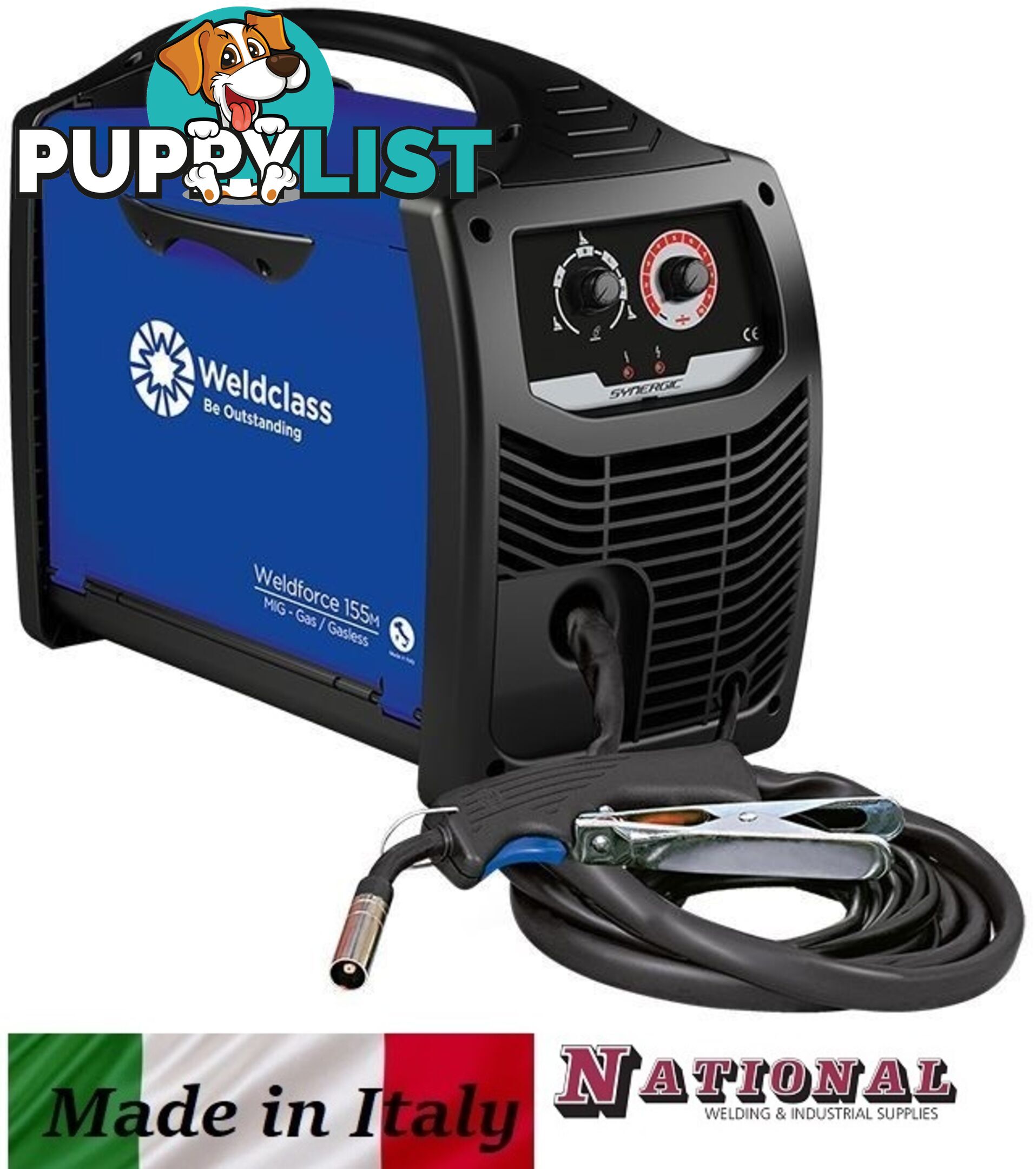 Weldforce 155M Mig Welder Gas/Gasless Weldclass WC-155M