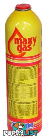 Disposable Fuel Gas Cylinder Maxy Gas Cartridge 350g