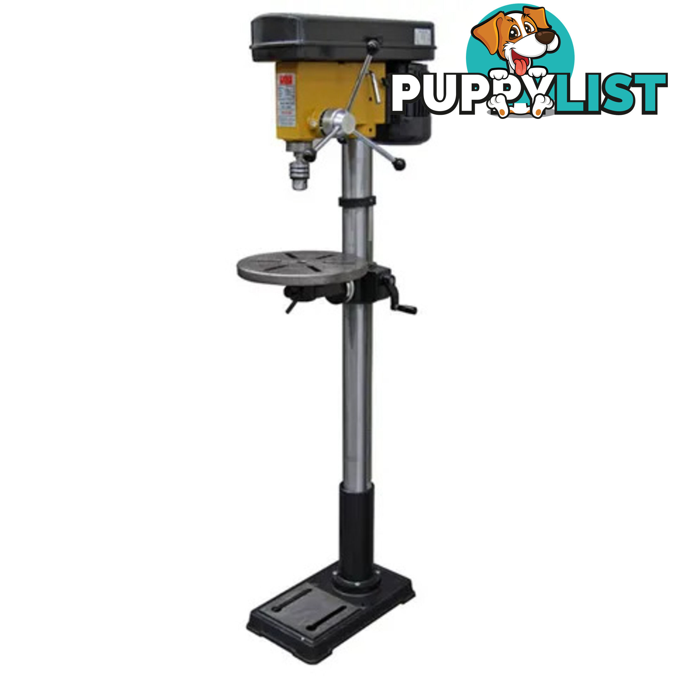 Floor Drill 2mt 16mm Chuck 16 Speed 14" Swing 55kw, 240v ITM K1418F