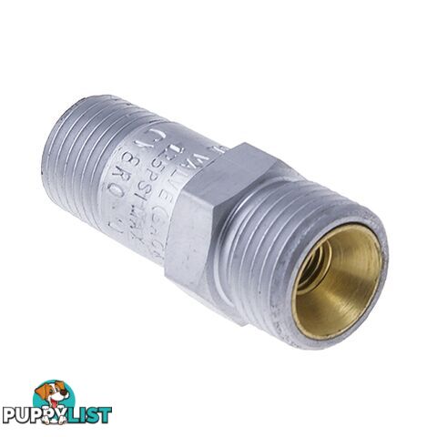 Check Valve 1/4 NPT Brass For Gentec RCGRCD04 Regulator Tesuco SPRGCCV