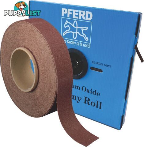 Abrasive Handy Roll 50mm x 50m 240g Pferd 47300056