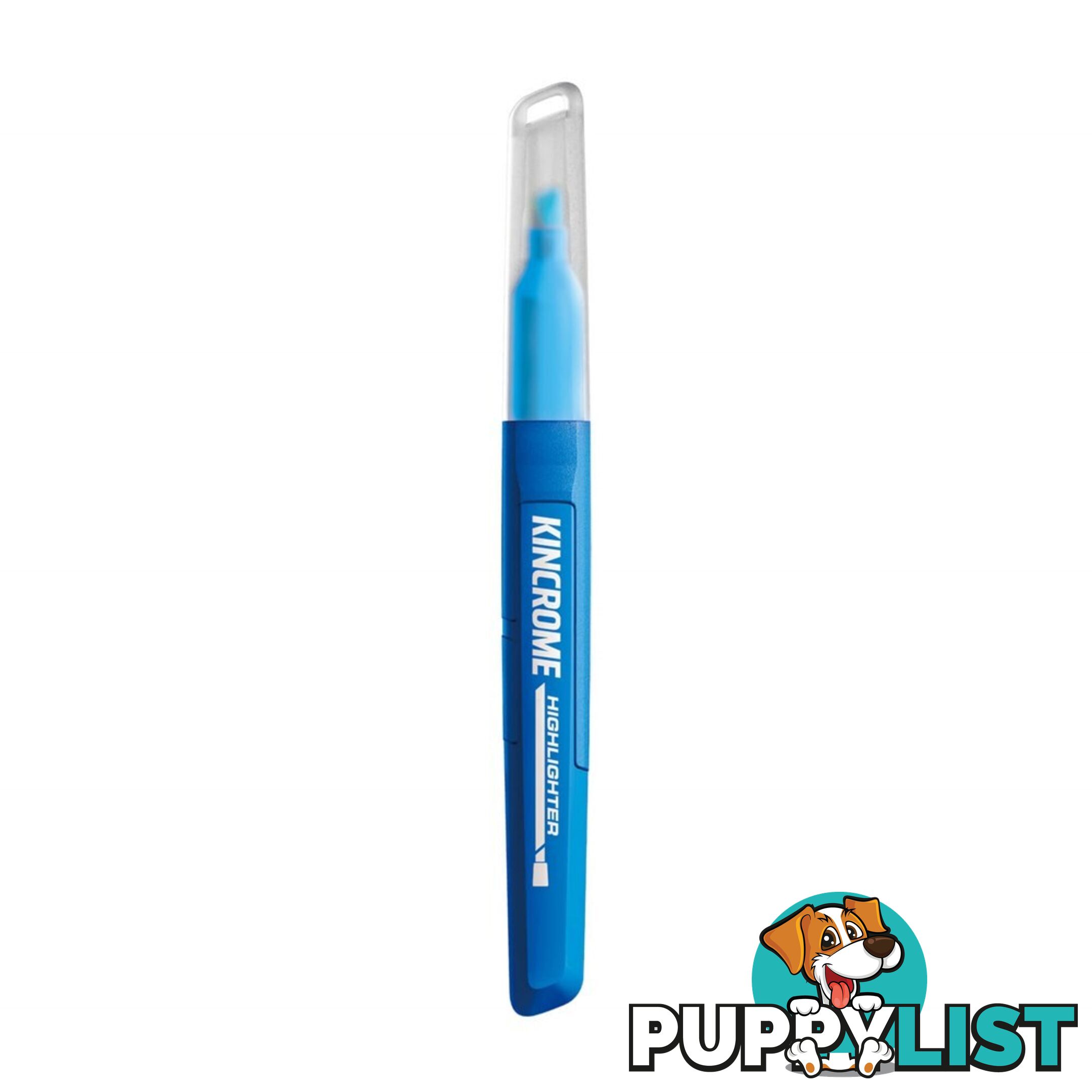 Highlighter Marker Chisel Tip Blue Each Kincrome K11764