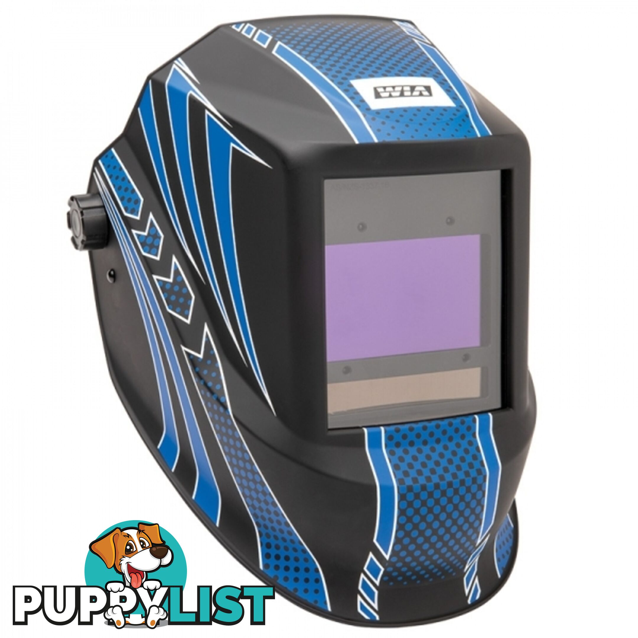 Welding Helmet Optic Fx Blue Knight WIA SH300002