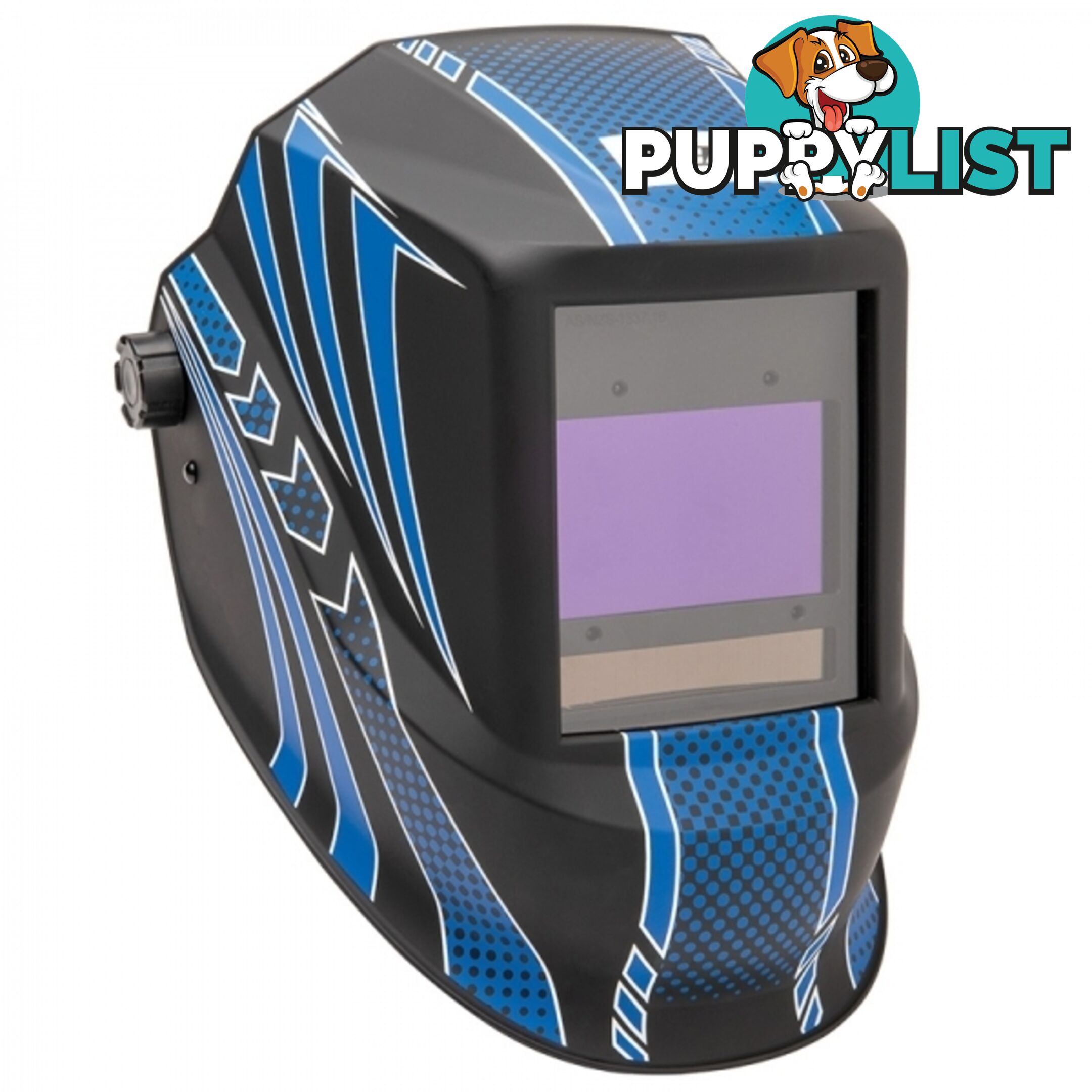 Welding Helmet Optic Fx Blue Knight WIA SH300002