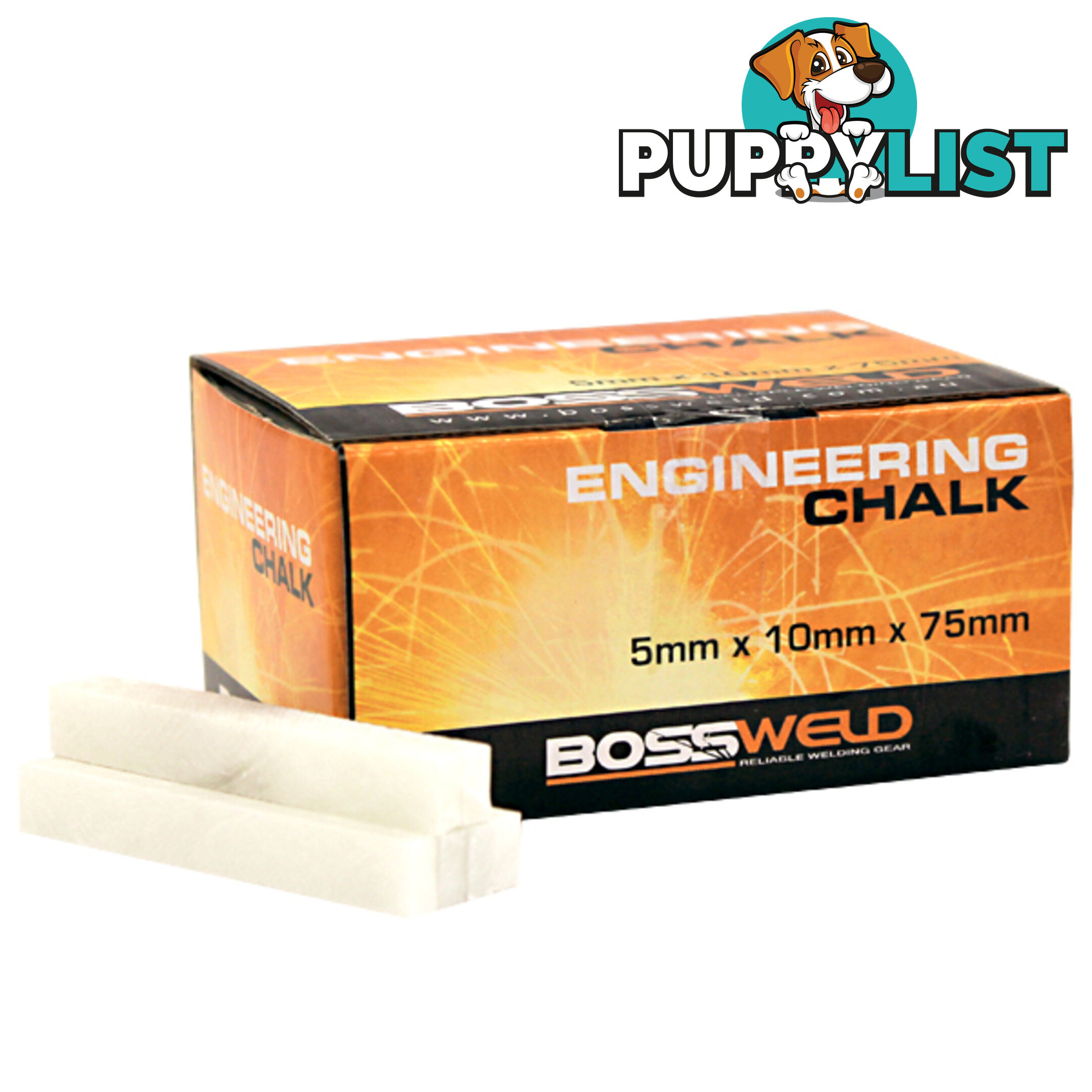 Bossweld Engineers Chalk 75x10x10mm 800020