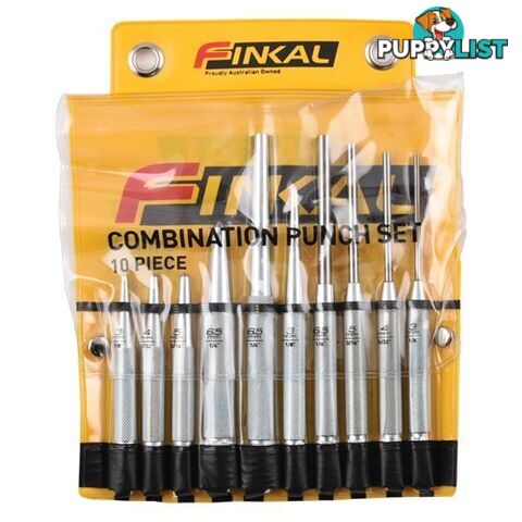 Combination Punch Set 10 piece Kincrome LPS110