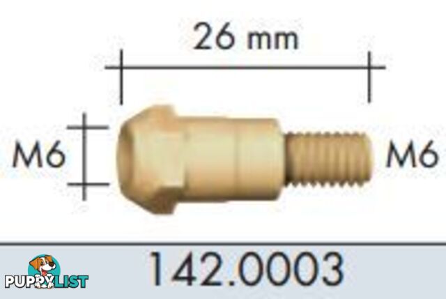 Tip Holder For MB 24 Torches Binzel P142.0003 Pkt : 2