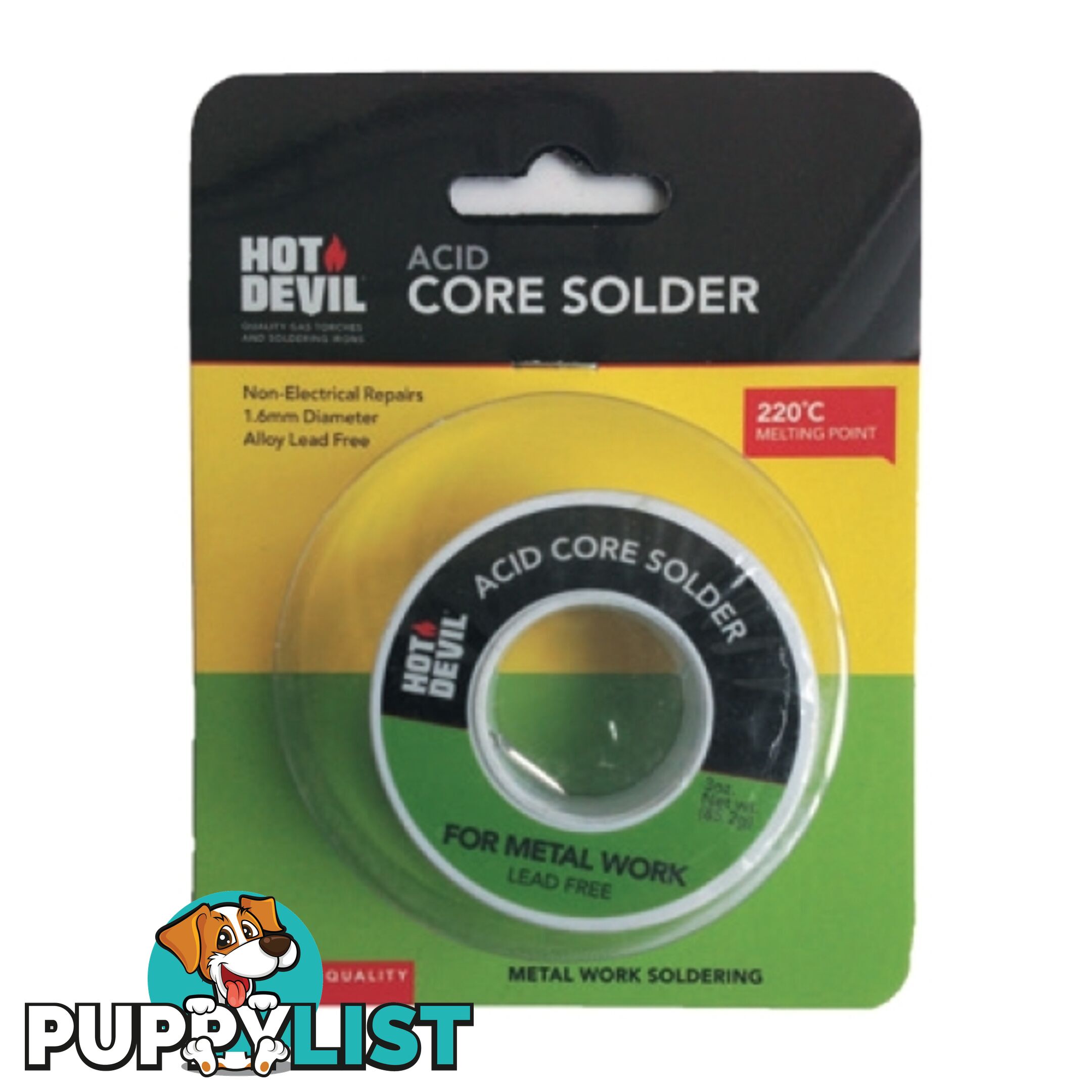 Acid Core Solder Metal Work Hot Devil HDACS