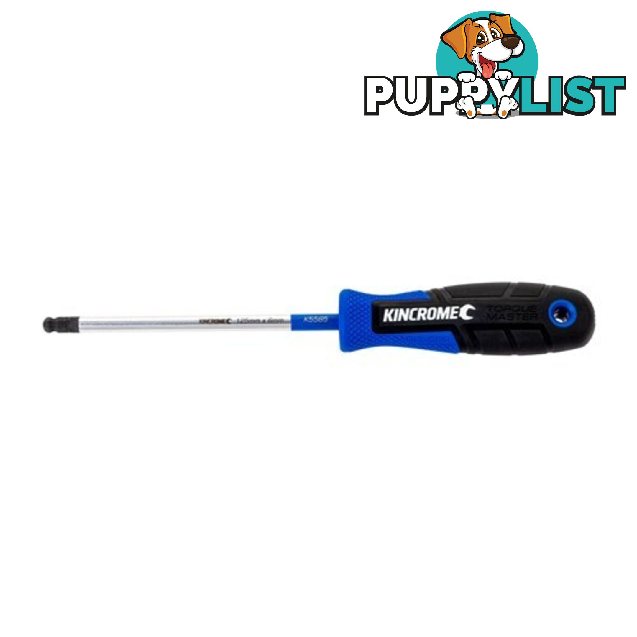 TorquemasterÂ® Ball-Hex Screwdriver 6 X 125mm Kincrome K5585