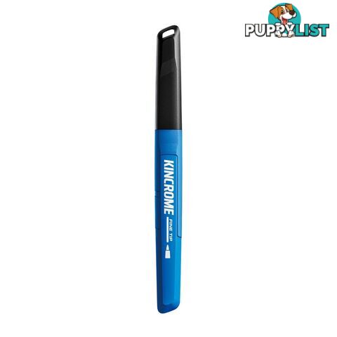 Permanent Marker Fine Tip Black Kincrome K11751 Each