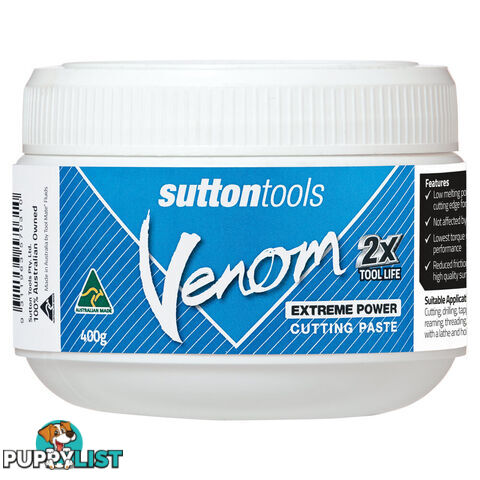 Venom Extreme Cutting Paste 400g Sutton Tools M8000400