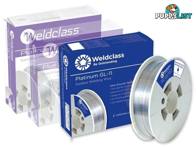 Platinum GL-11 Gasless Wire 200mm Spool 0.9mm 4.5kg Weldclass 2-098FM