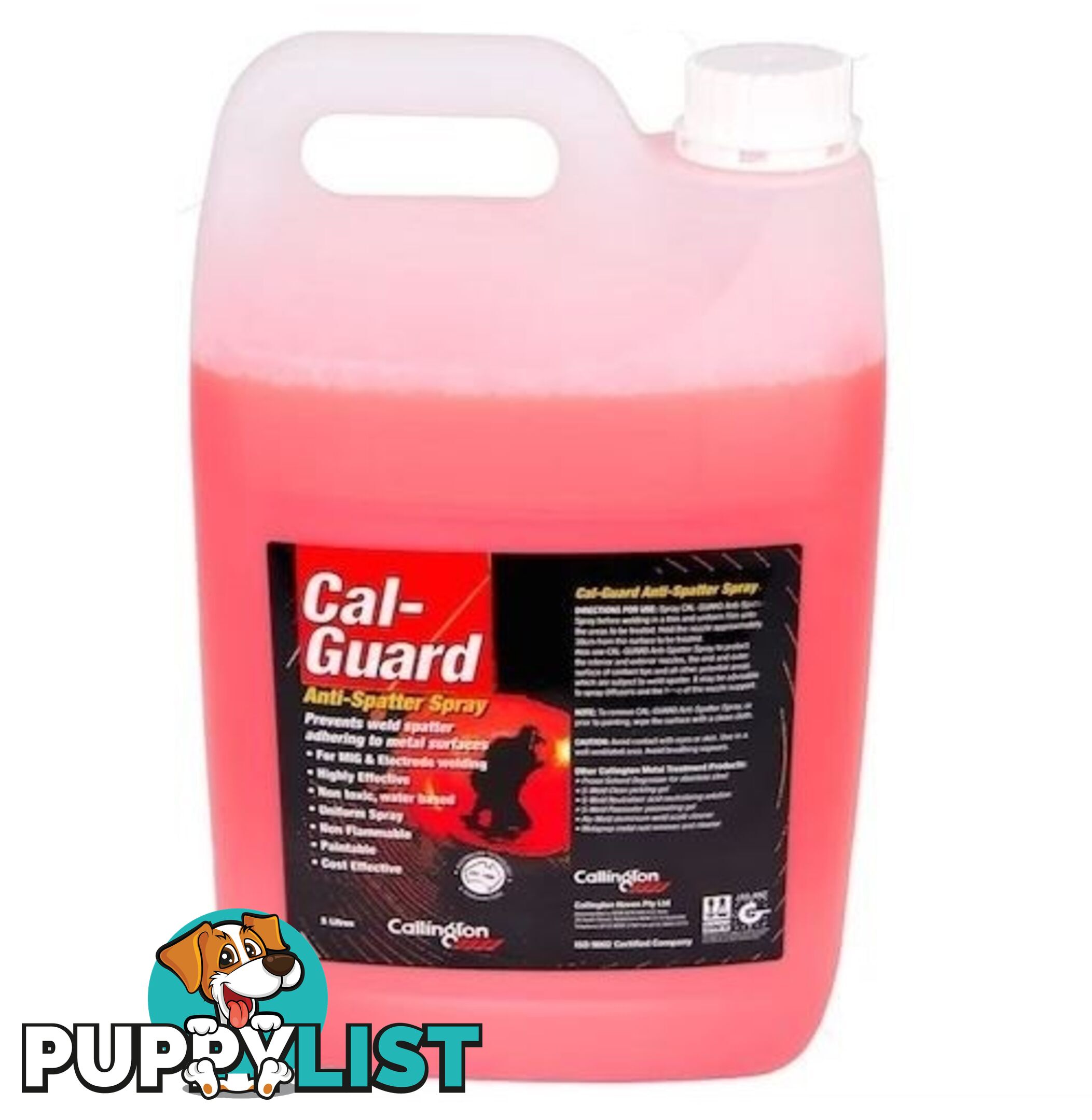 Anti Spatter Spray 5 Litres Cal Guard