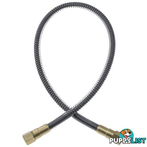 Flexible Lead Stainless Steel PTFE Lined 900mm Premix Type 10, 1/4" NPT GHF09WPPM