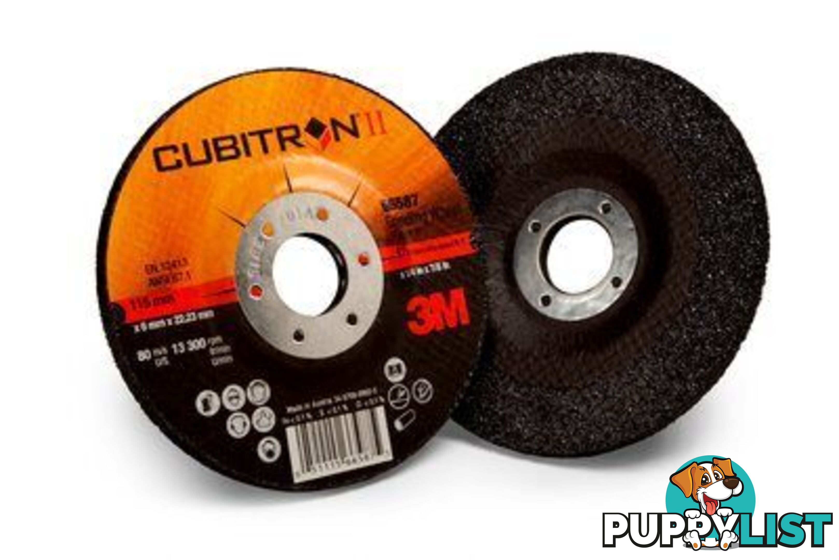 Grinding Wheel Depressed Centre 230 x 7 mm Cubitronâ¢II XC991187961 Pack of 5