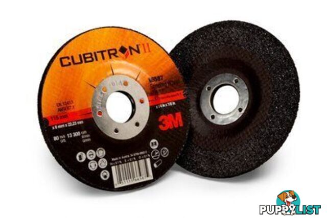 Grinding Wheel Depressed Centre 230 x 7 mm Cubitronâ¢II XC991187961 Pack of 5