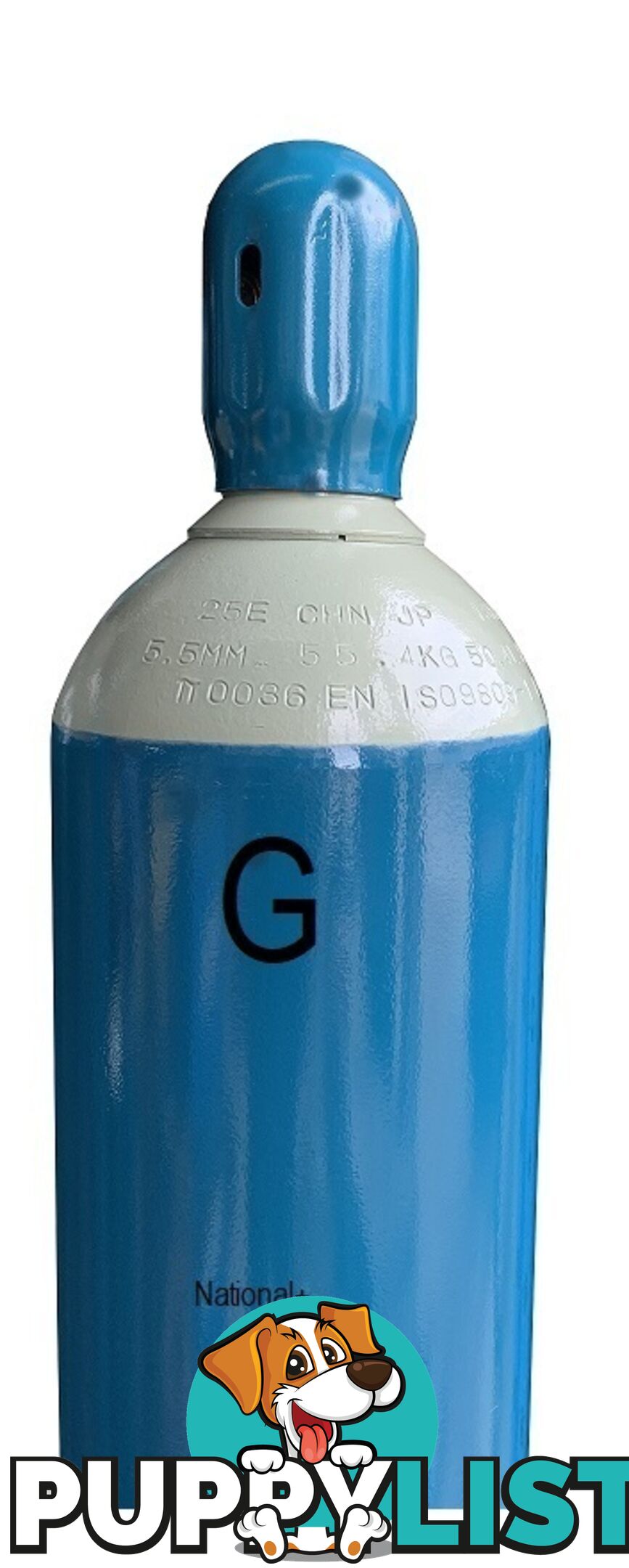 Size G Argon 5/2 (Mixed) MIG Gas Includes Cylinder and Gas GasArCo2G