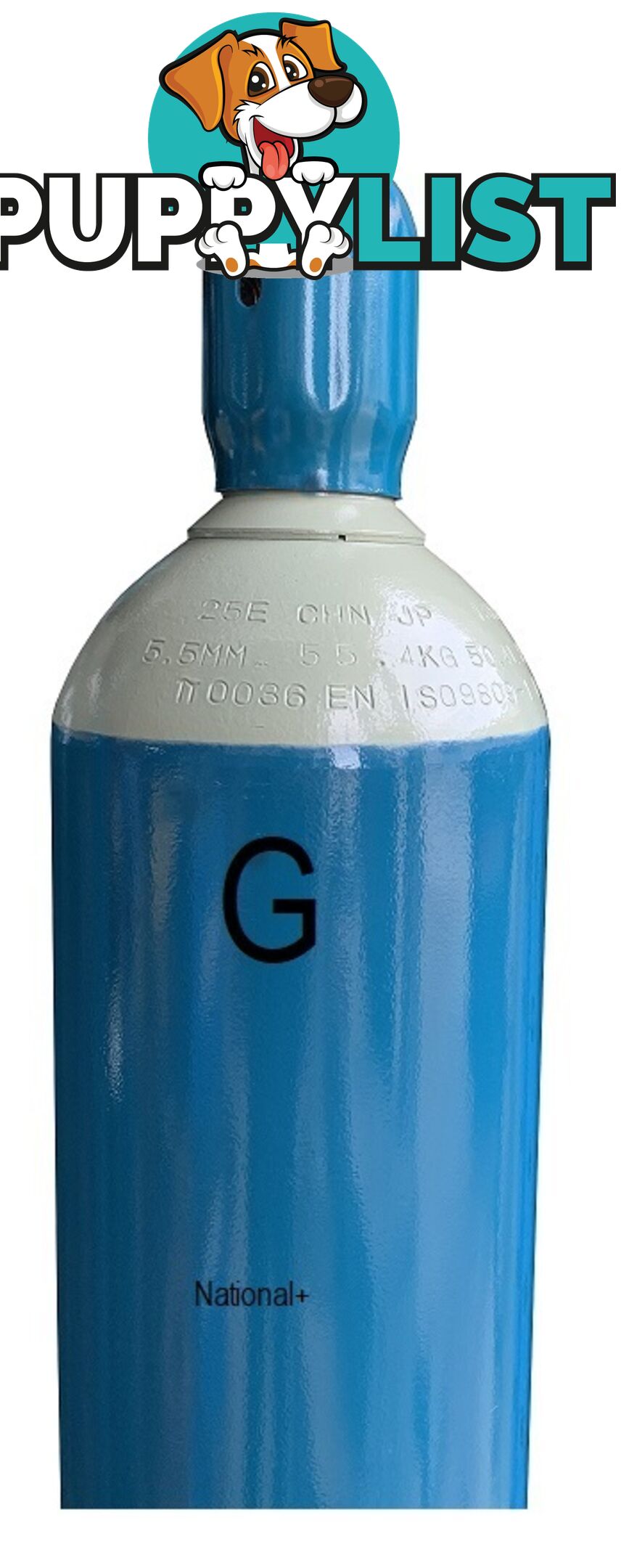 Size G Argon 5/2 (Mixed) MIG Gas Includes Cylinder and Gas GasArCo2G