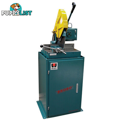 Ferrous Cutting Cold Saw S315G 3Phase 2 Speed 21/42 RPM Integrated Stand Brobo 9720020