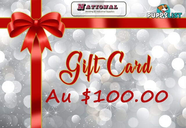 Gift Vouchers Value $ 100.00 Spend in Store or Online