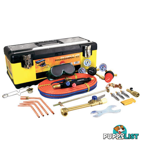 Bossweld Oxy/LPG Cutting/ Brazing Kit With Flashback Arrestors