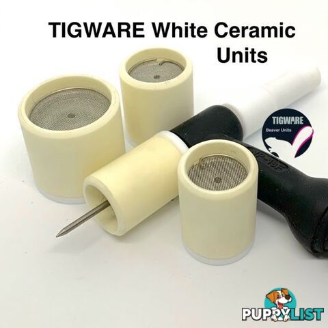 Ceramic Nozzles White Size 12 For 9/20 and 17/18/26 Series Torch