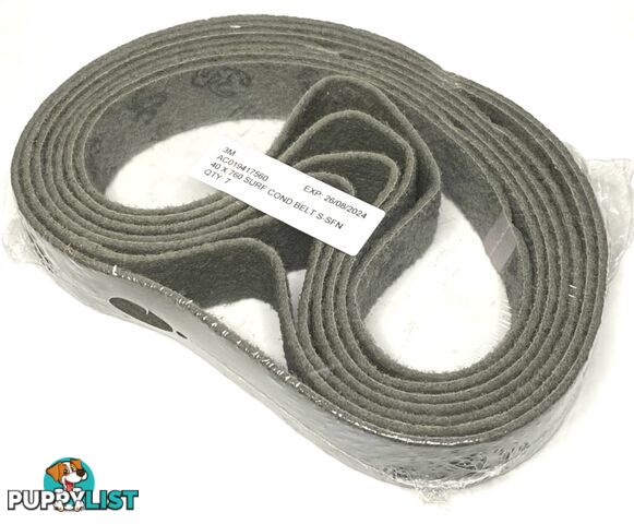 Surface Conditioning Belts 40mm x 760mm S-SFN Grey Scotch-Briteâ¢ AC019417560 Pkt : 7