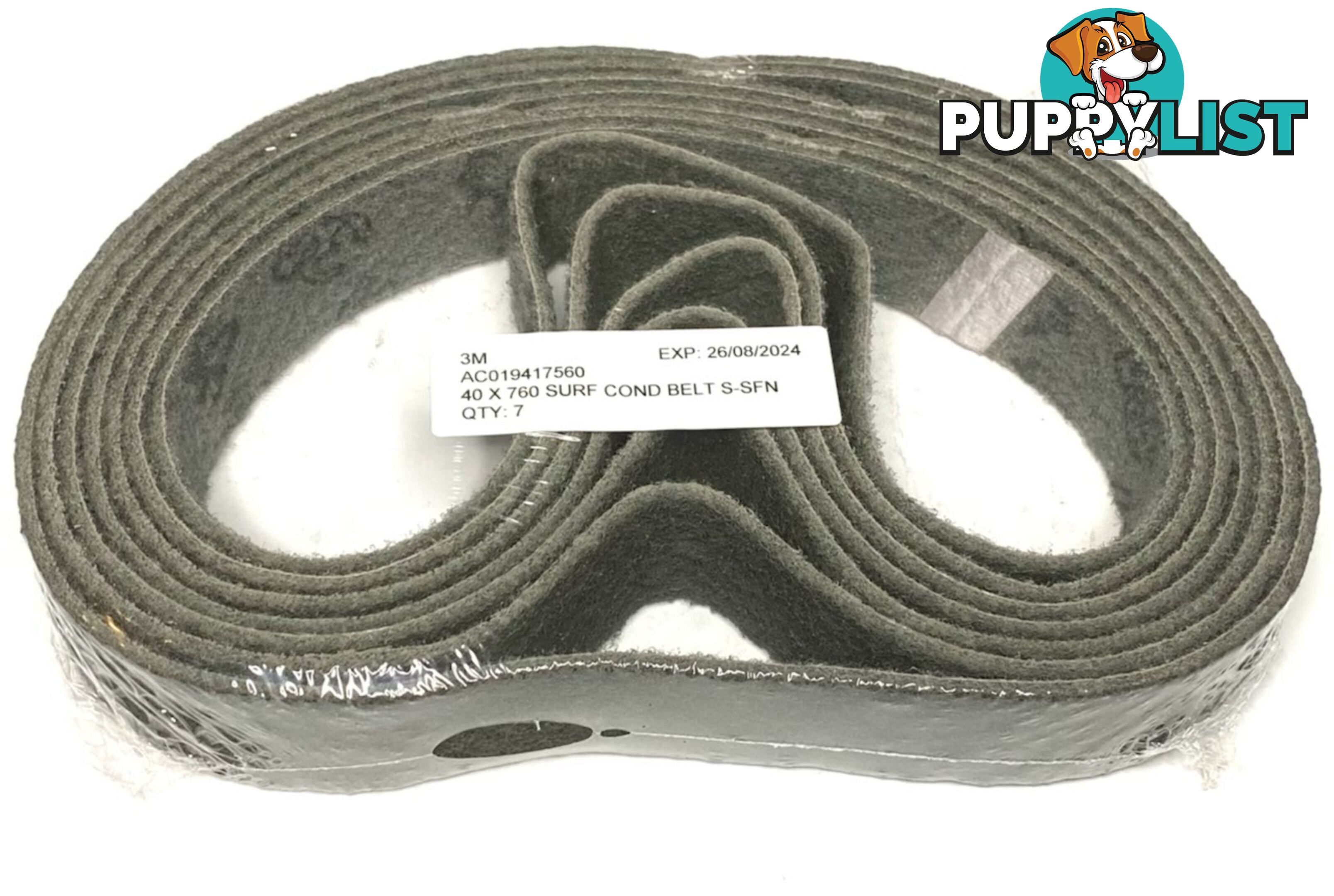 Surface Conditioning Belts 40mm x 760mm S-SFN Grey Scotch-Briteâ¢ AC019417560 Pkt : 7