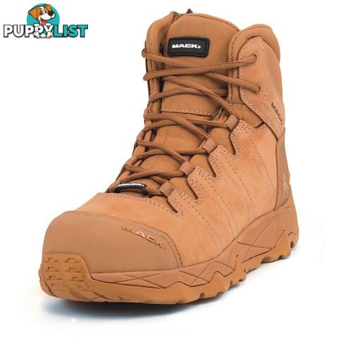 Safety Boots Octane Zip-Up Aus/UK Size 5 Honey Mack MKOCTANEZHHF050