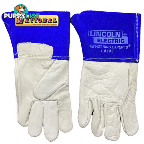 TIG Welding Gloves reinforced 165mm Cuff Lincoln LA180