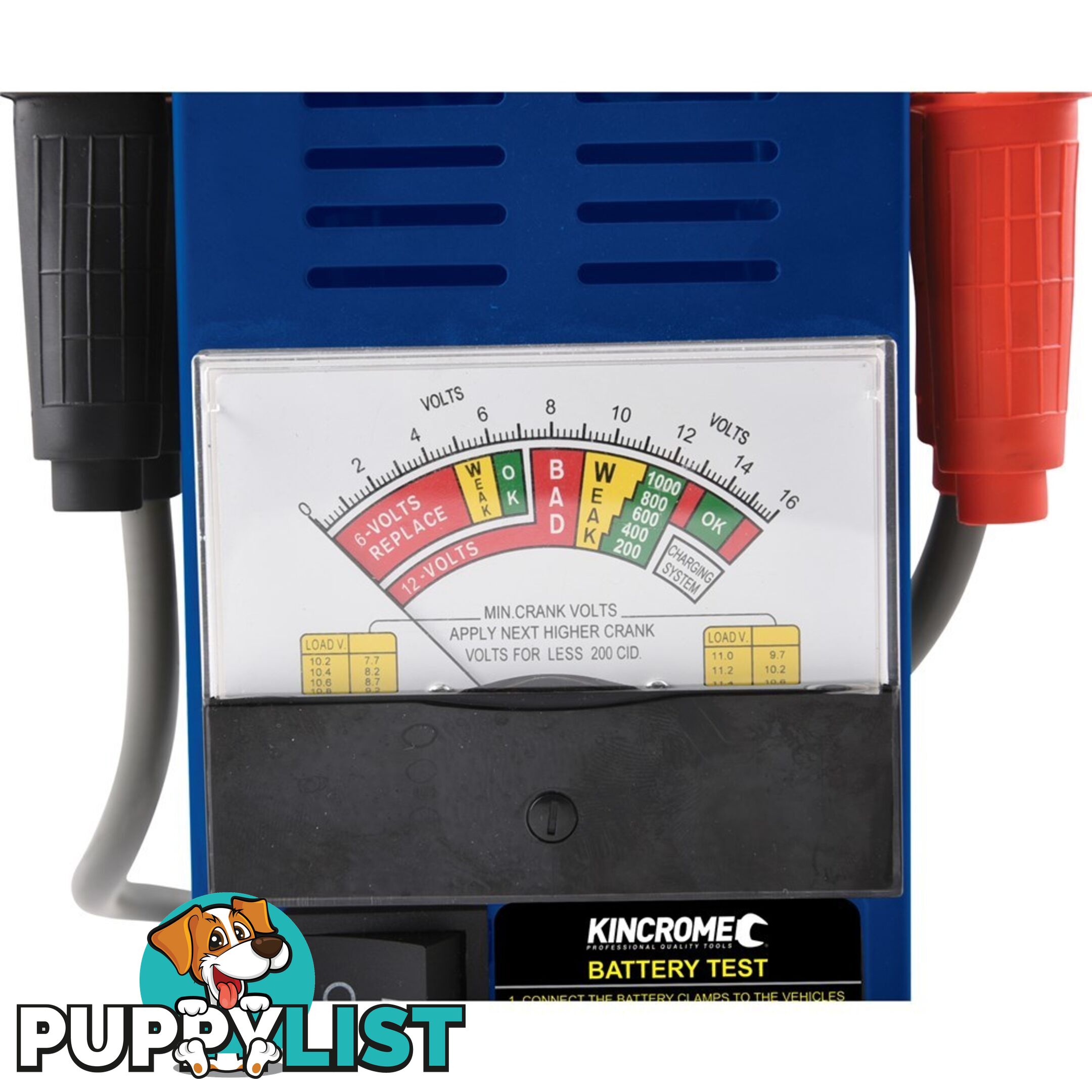 Battey Load 6 or 12v &lt;100A