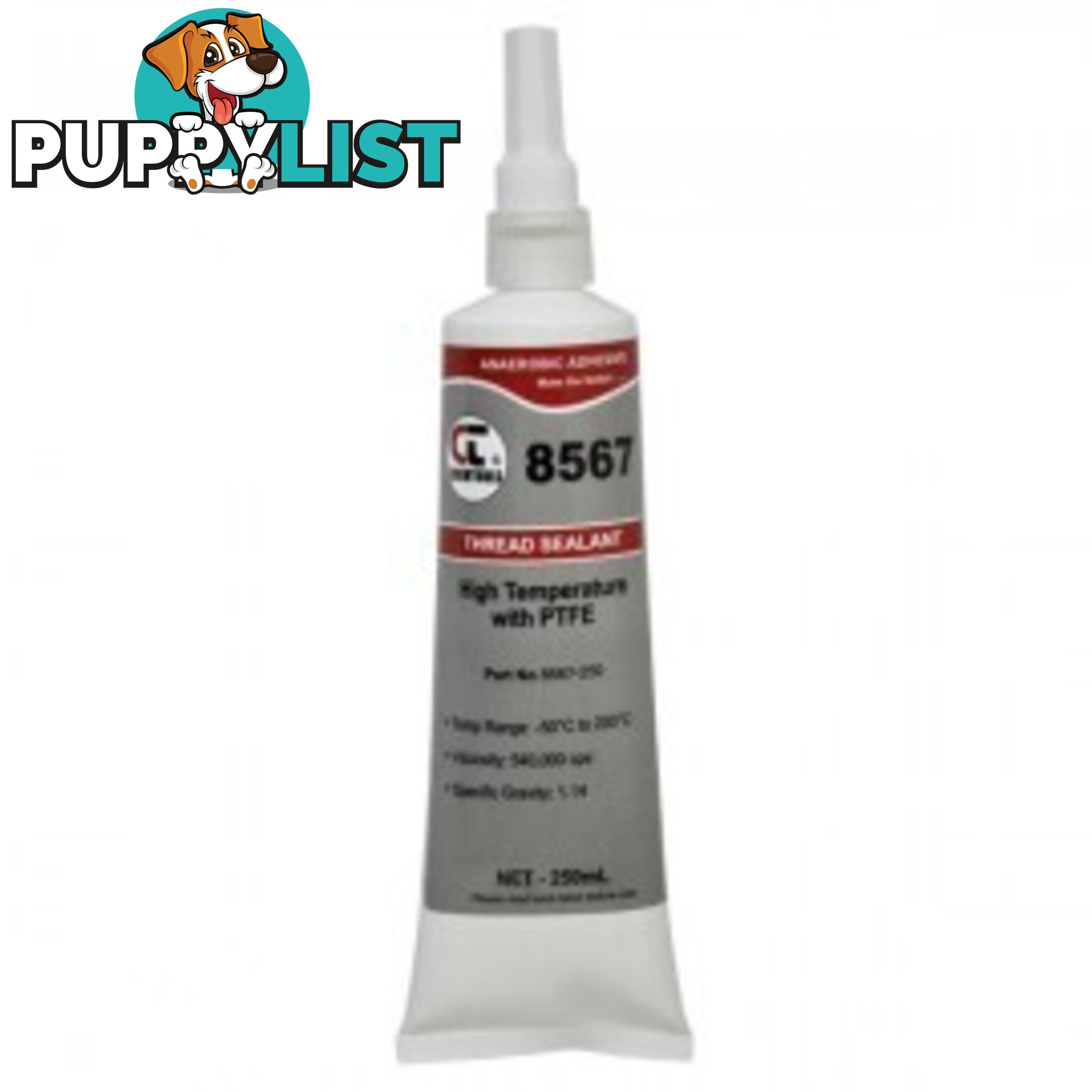 8567 Thread Sealant 250ml Low Strength