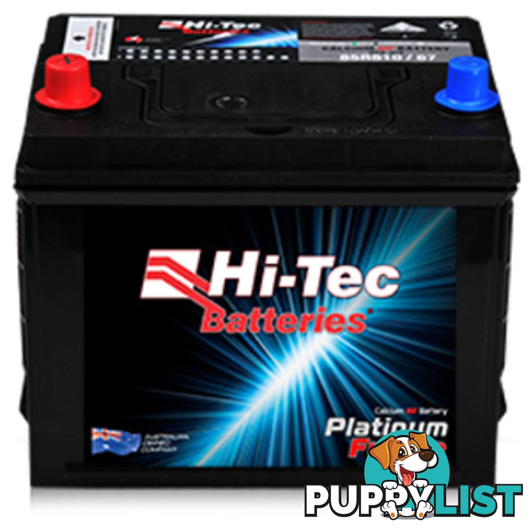 Automotive 12v 550 Amps Hitec Batteries HB01-85EFR550/57EFR