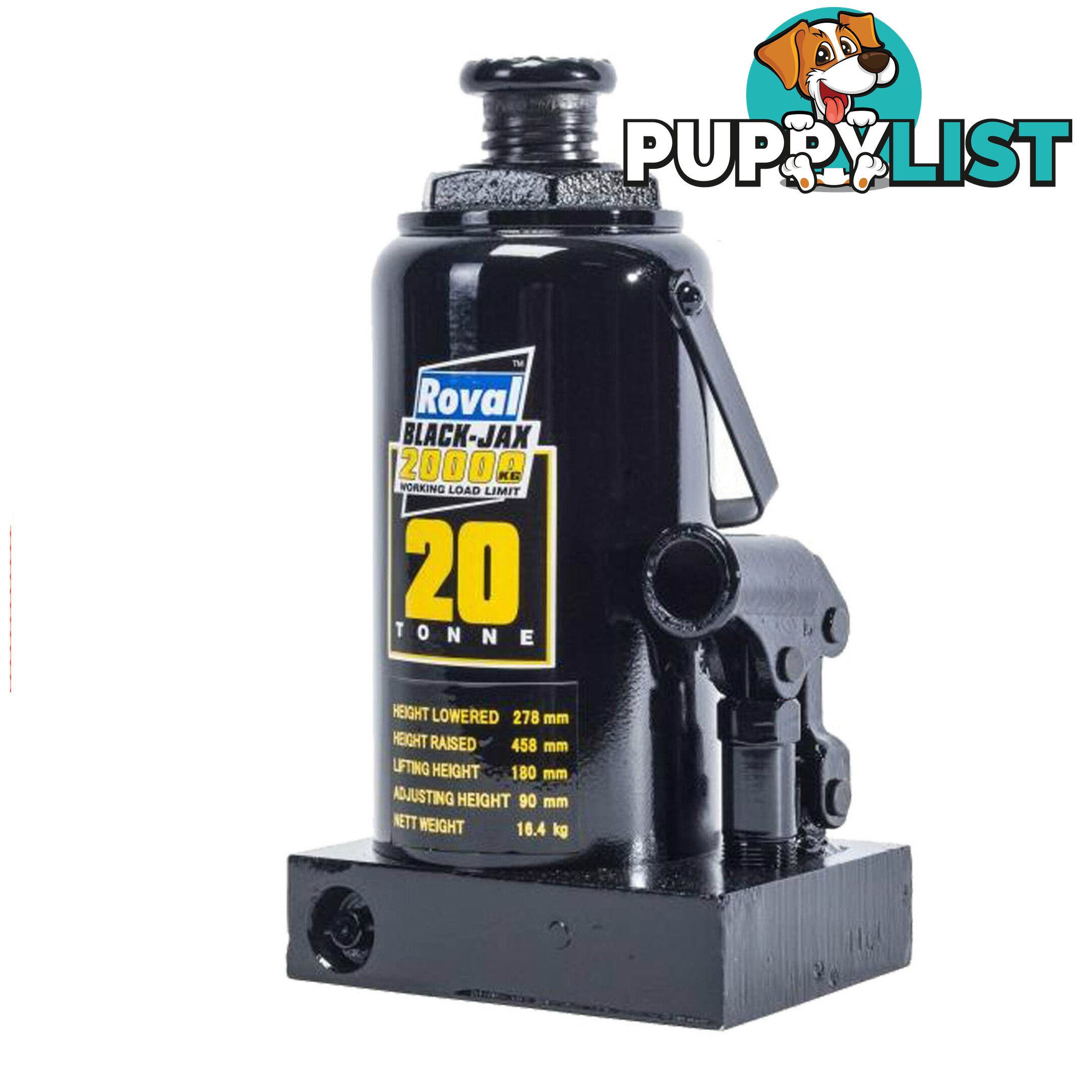 Beaver 20 Ton Jax Series Bottle Jack