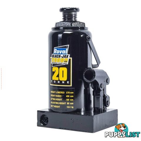 Beaver 20 Ton Jax Series Bottle Jack