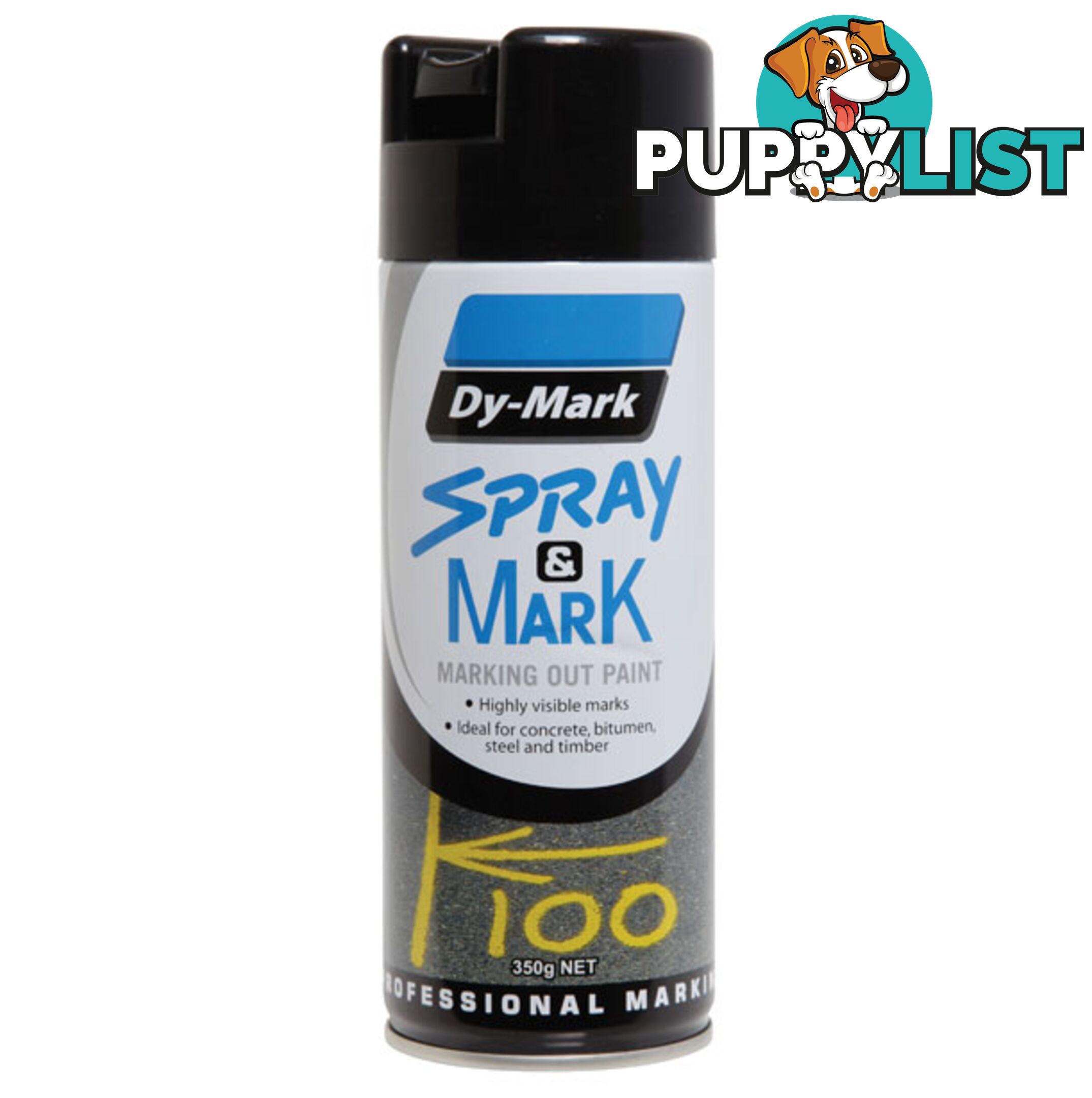 White Spray & Mark Marking Out Paint 350g 40013511